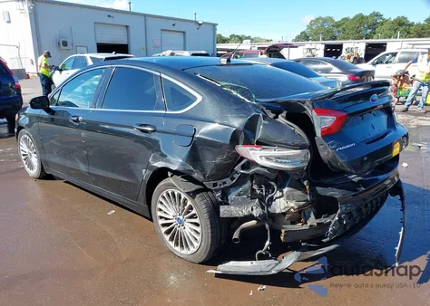 2014 Ford Fusion Titanium из США, поврежденный, VIN 3FA6P0K94ER235631